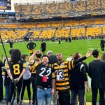 Jessie T. Usher Instagram – Victory week always feels so goooood 😌🙌🏾 #HereWeGo @Steelers Acrisure Stadium