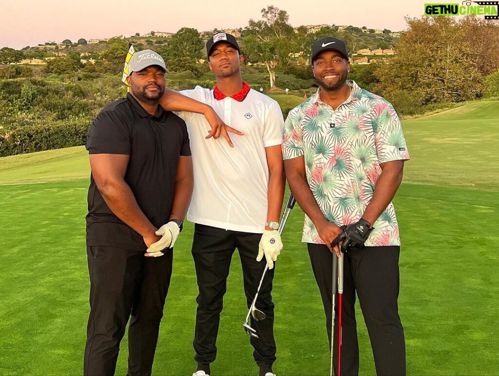 Jessie T. Usher Instagram - golf is life. Pelican Hill Golf Club