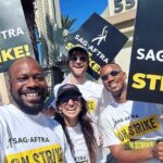 Jessie T. Usher Instagram – Stay strong @sagaftra !!! We’re still standing w ya Paramount Studios