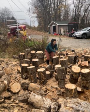 Jim Baird Instagram - Some pics from me and @torigoesoutside splitting, hauling and stacking firewood for the winter, one of my three sisters raised garden beds tilled over for the winter, and a shot of me throwing my son Hudson up in the air - his favourite thing! Despite the fact that it’s “work” I can’t think of anything better for the spirit than doing psychical work outdoors, particularly when it’s for yourself. 

#jbadventurer #fall #kids #firewood #splittingwood #choppingwood #selfreliance #homested #ruralliving #canadianliving