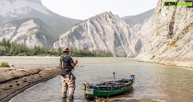 Jim Baird Instagram - New video up! (Link in bio.). This is Ep. 6 of my Hart of the Yukon series and in this one I travel through the most beautiful scenery of the trip yet. I also break out my fly road and try my had at catching Arctic Grayling on the fly. Enjoy! @travelyukon @novacraftcanoe @upnorthadventures #jbadventurer #largerthanlife #novacraftcanoe #outdoors #camping #canoeing #yukon The Yukon