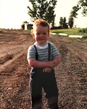 Jim Baird Instagram - Who does this remind you of? This photo (circa 1983) is of yours truly at about 1.5 years old. 

#oldphotos #kids #timemarcheson #outdoorkids #jbadventurer