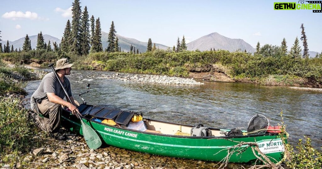 Jim Baird Instagram - New video up! (Link in bio.). This is Ep. 6 of my Hart of the Yukon series and in this one I travel through the most beautiful scenery of the trip yet. I also break out my fly road and try my had at catching Arctic Grayling on the fly. Enjoy! @travelyukon @novacraftcanoe @upnorthadventures #jbadventurer #largerthanlife #novacraftcanoe #outdoors #camping #canoeing #yukon The Yukon