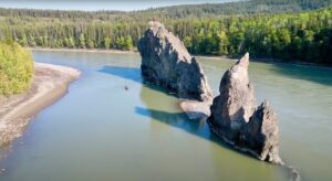Jim Baird Instagram - Here are a few pics from Day 1 of me and @torigoesoutside ‘s family canoe trip down the spectacular Stikine River in Northern BC and Alaska (full video linked in bio)…Note that this episode is called “Terrifying Windstorm Hits Hard” also note that this is not an exaggeration. Watch the full video to find out how things go for the Baird family. 

#jbadventurer #outdoors #stikineriver #alaska #britishcolumbia #familygoals #camping #mountains