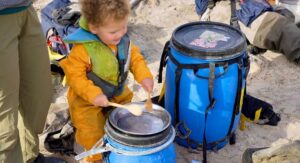 Jim Baird Instagram - New video up! (Link in bio.). In this one, @torigoesoutside and I continue down Northern BC’s Stikine River towards Alaska with our family. We camp in a couple nice places where we need to put our tarp to good use because of the rain. Breaking camp in the morning takes a lot more time with kids as they need to be fed and dressed, (you can see me putting on Wesley’s wet suit on in one of the pics here). Both adults can’t really work at camp tasks at the same time because one of us needs to keep a watchful eye on our son Hudson who likes to go for hikes (with or without us!). 

Things get more challenging when we’re traveling down river and the rain really picks up…it just won’t let up for hours and hours on end and we’re soaked. Come evening, we begin searching for a cabin that should be close by. Our river notes are 30 years old so we don’t really know if it’s even  there anymore. Soaked to the bone, at this point we’d be very grateful for a place to get warm and dry out tons of wet cloths. Do we find it? 

#alaska #jbadventurer #stikineriver #canoetrip #familycamping #outdoors #campwithkids #wilderness