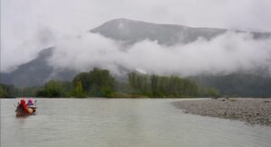 Jim Baird Instagram - New video up! (Link in bio.). In this one, @torigoesoutside and I continue down Northern BC’s Stikine River towards Alaska with our family. We camp in a couple nice places where we need to put our tarp to good use because of the rain. Breaking camp in the morning takes a lot more time with kids as they need to be fed and dressed, (you can see me putting on Wesley’s wet suit on in one of the pics here). Both adults can’t really work at camp tasks at the same time because one of us needs to keep a watchful eye on our son Hudson who likes to go for hikes (with or without us!). 

Things get more challenging when we’re traveling down river and the rain really picks up…it just won’t let up for hours and hours on end and we’re soaked. Come evening, we begin searching for a cabin that should be close by. Our river notes are 30 years old so we don’t really know if it’s even  there anymore. Soaked to the bone, at this point we’d be very grateful for a place to get warm and dry out tons of wet cloths. Do we find it? 

#alaska #jbadventurer #stikineriver #canoetrip #familycamping #outdoors #campwithkids #wilderness