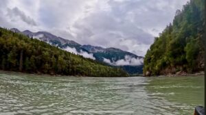 Jim Baird Instagram - (Full vid. linked in bio.) Morning at camp on Day 3 was a little more interesting than usual with something hanging out in the woods near by. After loading the canoe while our son Hudson belted out the toddler anthem Jonny Jonny, we continued our journey down the mighty Stikine River towards Alaska. We were looking to make up for lost time but heavy rain and wind slowed us down. We had to again make a sturdy tarp rig at camp to escape the downpour that evening. In the shelter of the tarp that night, my wife @torigoesoutside cooked up a the best camping meal ever which really hit the spot. Watch the full video through the link in my bio. 

#jbadventurer #outdoors #stikneriver #outdoors #camping #kids #familycamping