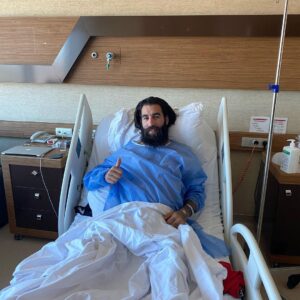 Jimmy Durmaz Instagram - Just had a operation that went good Thanks to GOD first and @yenerince  for making the operation 🙏🏻🙏🏻🙏🏻 

Now i look forward to start my rehab and come back as strong as possible for the next season 🙏🏻🙏🏻 

#thankyougod
