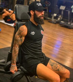 Jimmy Durmaz Instagram - The grind never stops. 

#jdbeard #tattoo #Dmz #lifestyle