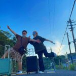 JinJin Instagram - いつの日かの無人駅にて🚉エモちかったな〜🫶
