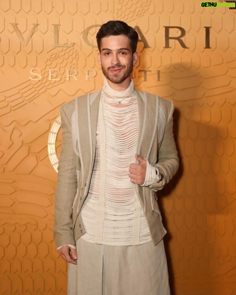 João Guilherme Ávila Instagram - As glam as it gets ✨🐍 75 anos do ícone @bulgari Serpenti. Pra celebrar tem a primeira colaboração criativa da Bulgari com um brasileiro, o carioca Gabriel Massan ❤️ #serpenti75 #BulgariJewelry São Paulo, Brazil