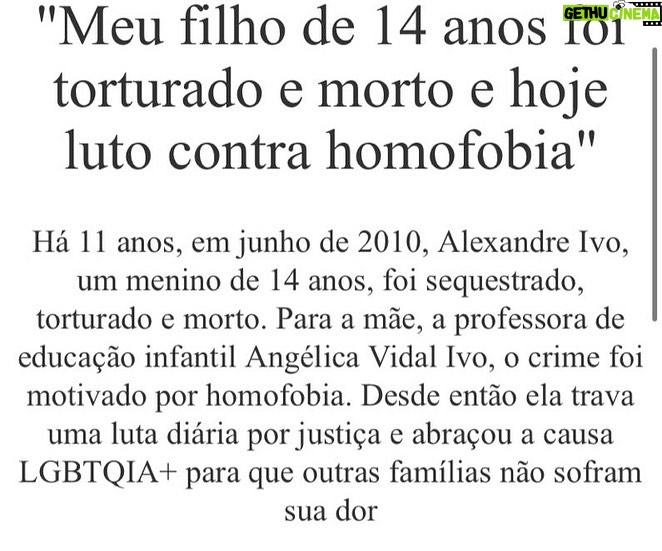 João Guilherme Ávila Instagram - Sobre o cropped: Pensei muito antes de vir falar alguma coisa sobre os últimos acontecimentos porque não gosto de ficar dando palco pra gente que quer ganhar migalhas em cima de polêmica. Mas acho importante que a gente use esse espaço pra abrir conversas importantes, principalmente por estarmos no mês do orgulho LGBTQIAPN+ HOMOFOBIA É CRIME. O vídeo do “comediante” é discriminação fantasiada de piada, e é importante que isso fique claro. A gente vive em um país que matou mais de 250 pessoas em crimes relacionados a sua orientação sexual ou ao gênero só em 2022. No Brasil, muitas pessoas se sentem discriminadas e sexualizadas todo o tempo somente por serem quem são. Me causa uma indignação gigante que duas pessoas públicas usem seu alcance pra espalhar ódio e preconceito, quando podiam ser aliados de uma causa tão importante. Quero usar minha influência para propagar o bem e o amor em um mundo já tão cheio de ódio, alimentado por atitudes preconceituosas como esta ;) Fico ainda mais revoltado quando isso vem de um colega de classe, um ator, que naturalmente deveria ter a mente mais aberta por viver da arte. Não da pra entender. A tentativa de me ofender ao dizer que eu sou gay não só não me ofende nem um tiquinho, como me dá ainda mais vontade de ser um aliado presente e ativo da causa. Não tenho intenção nenhuma de “lacrar” em cima de uma causa tão séria como esta, então deixo a atenção para o que realmente merece foco! Nos stories vou colocar links pra vocês conhecerem gente e organizações do terceiro setor que estão levando informação e realmente fazendo algo de útil por esse mundo tão cagado. Fé com fé 🤙🏼 🫶🏻