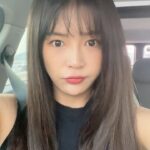 Jo Yoo-jin Instagram – 맞다 나 앞머리 짤랐었지 
자기전에 피드 박제 🌟

당분간은 생존신고 꾸준히 하겠숴 ⚡️