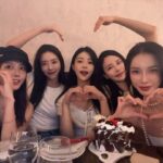 Jo Yoo-jin Instagram - 모두 축하해주셔서 감사합니다 ♥️ #나의씽씽이들이랑♥️ #이제생일전야제는스킵 한남동 Hannamdong, Seoul, Korea