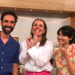 Joana Pais de Brito Instagram - @taniaribas voltou a fazê-lo...👀 Fez-me sentir em casa! ✨ Fui com o @salvador_nery à @anossatarde.rtp falar do Serpentina, que passa hoje às 21h na @rtppt ✨