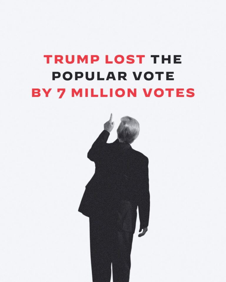 Joe Biden Instagram - Trump exhausted every legal avenue available to him to overturn the election, but the legal path just took him back to the truth: that I won the election—and he lost.
