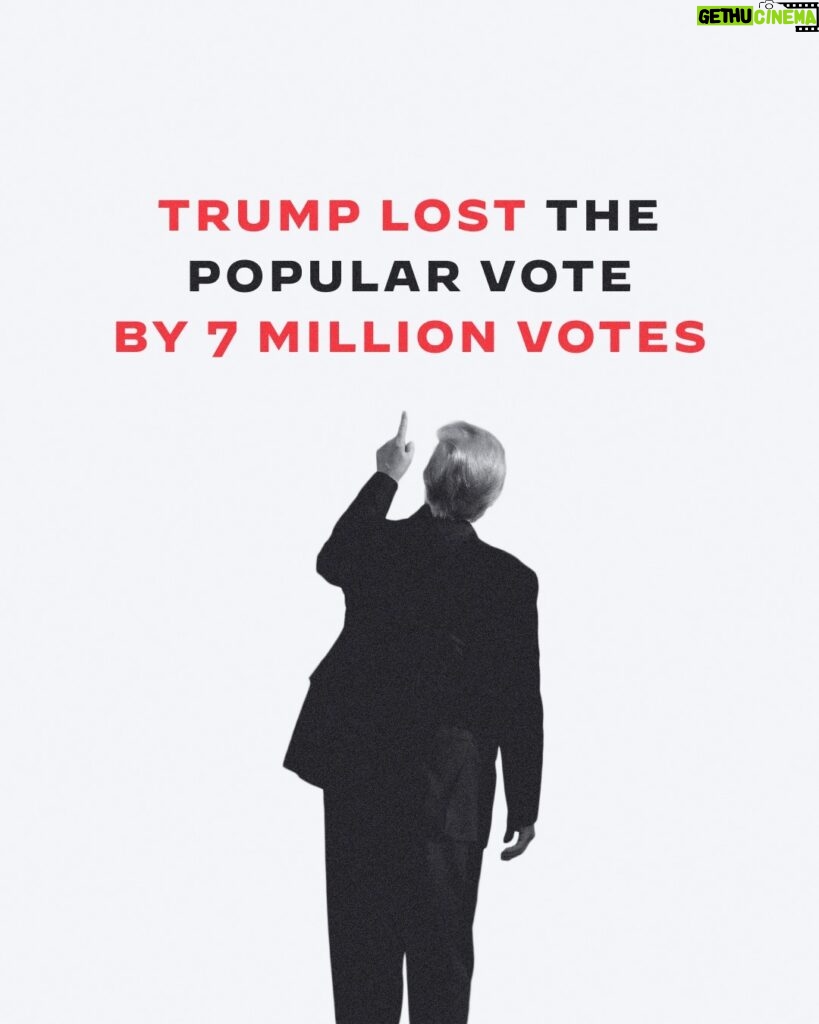 Joe Biden Instagram - Trump exhausted every legal avenue available to him to overturn the election, but the legal path just took him back to the truth: that I won the election—and he lost.