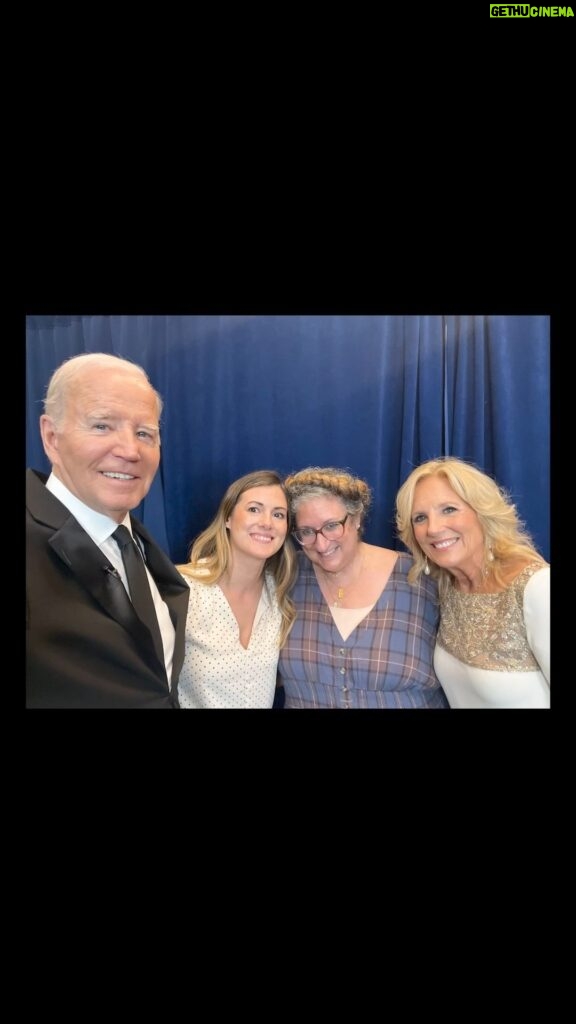 Joe Biden Instagram - Carmel-Ann and Giana, Jill and I had a great time meeting you both.