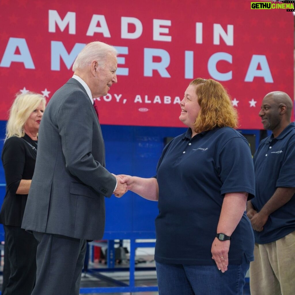 Joe Biden Instagram - There are more people in the U.S. workforce today than any time in American history. Unemployment has been under 4% for 21 straight months. There’s more to do, but inflation has come down by 65%, and we now have the lowest inflation rate of any advanced economy in the world.