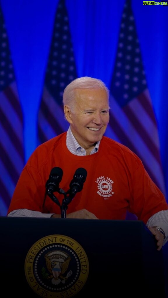 Joe Biden Instagram - The UAW proved what I’ve always believed: Wall Street didn’t build America. The middle class built America, and unions built the middle class.