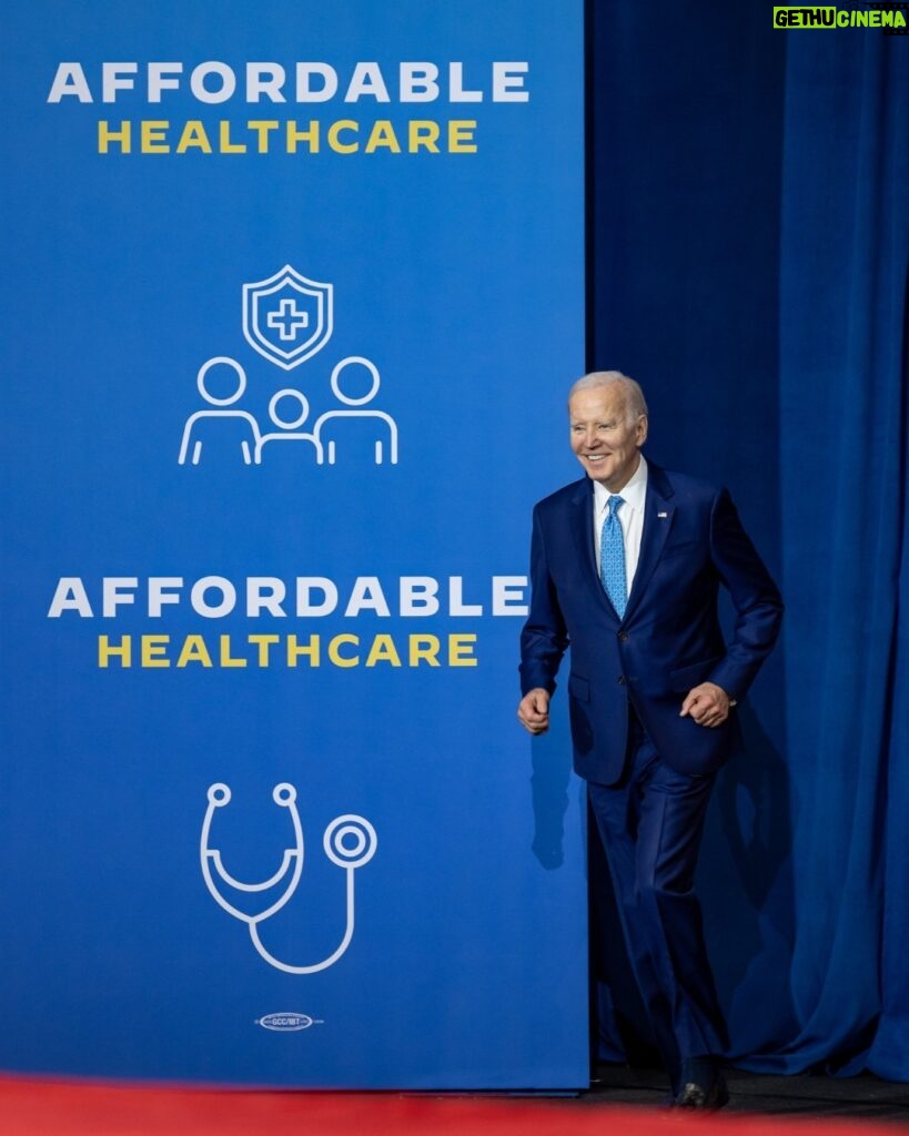 Joe Biden Instagram - Health care should be a right—not a privilege—for all Americans. With the beginning of the open enrollment period on HealthCare.gov, we can continue delivering on that fundamental promise. Starting today through January 15, 2024, Americans across the country can gain the peace of mind that comes from having quality, affordable health coverage.