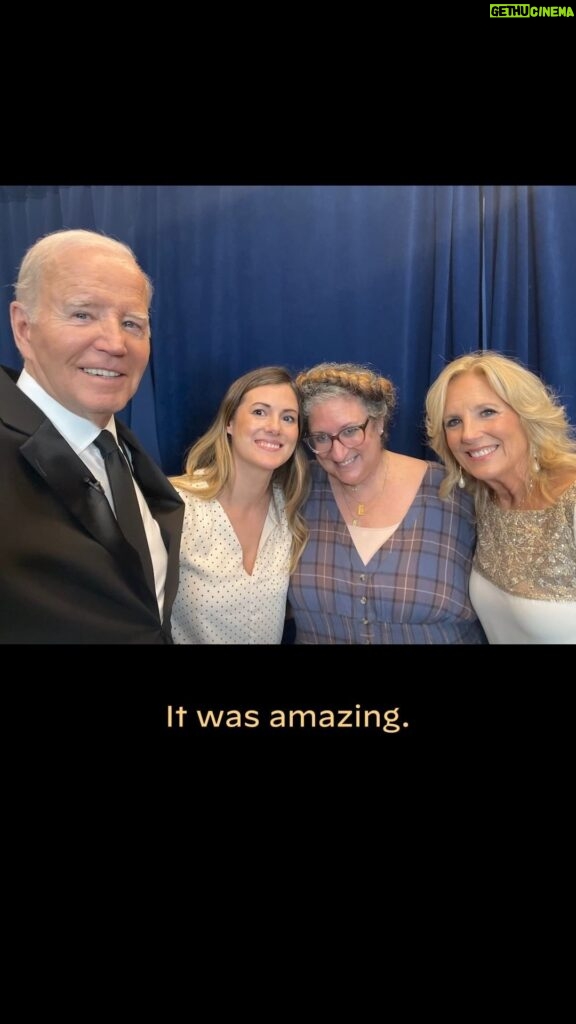 Joe Biden Instagram - One of my favorite parts of my job is meeting with supporters. It was great to meet the winners of our “Meet the Bidens” contest, Carmel-Ann and her daughter Giana. Chip in at the link in my bio, and the next winner could be you and a friend.