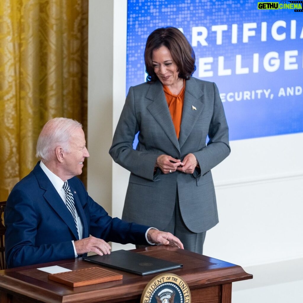 Joe Biden Instagram - One thing is clear: to realize the promise of AI and avoid the risk, we need to govern this technology. There’s no other way around it. Yesterday, I signed an executive order that is the most significant action any government has ever taken on AI safety, security, and trust.
