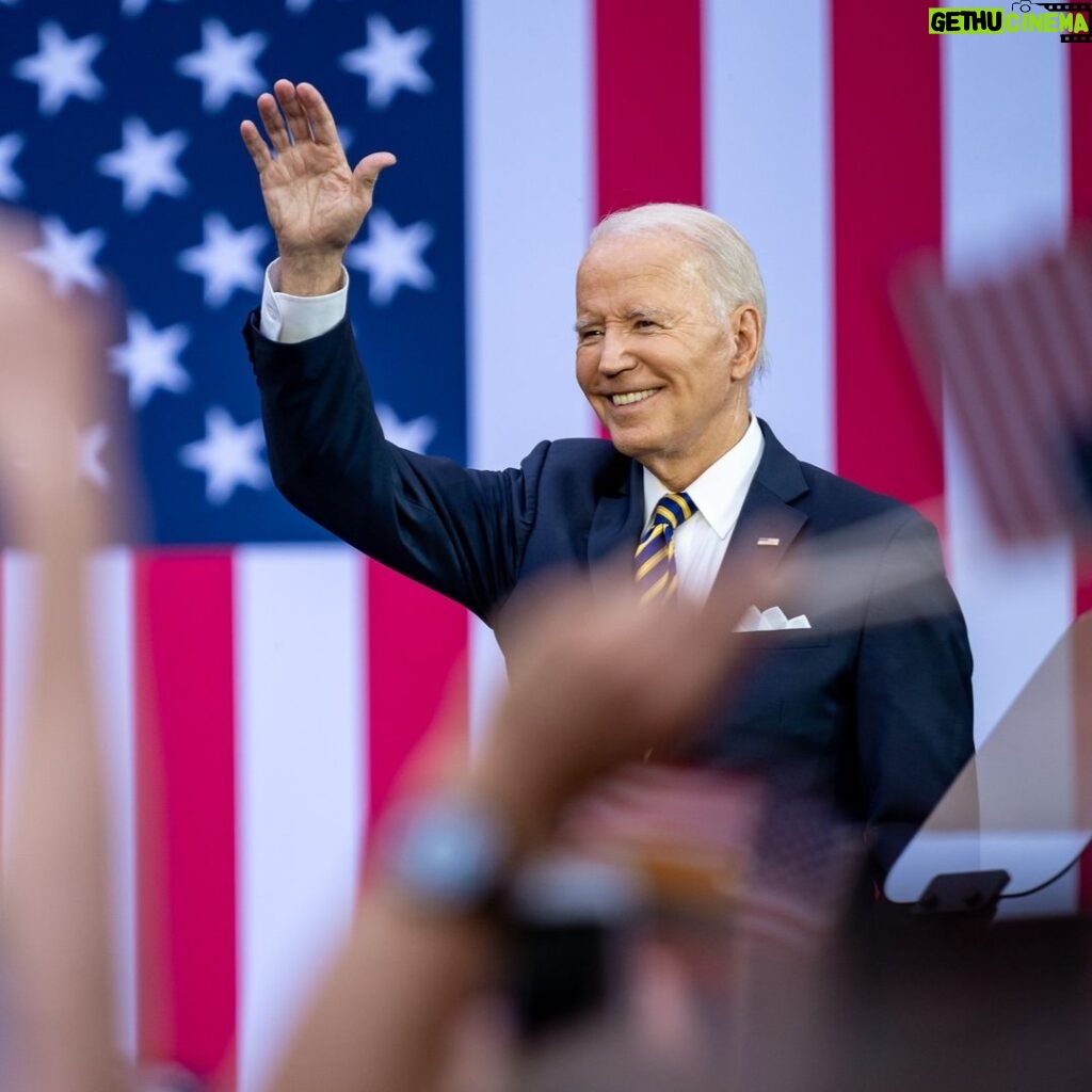 Joe Biden Instagram - I’m running for reelection because, while we’ve made progress, our democracy is still at stake. I’m running because our most important freedoms—the freedom to choose, the right to vote, the right to be who you are, love who you love—are being attacked. I’m running because our children should have the right to go to school without fear of being gunned down. I’m running because there are people banning books. I’m running because, all across America, hate groups have been encouraged. I’m running because far too often, it’s still the case that you can get killed or attacked walking the streets in America just because you’re Black or because you’re wearing a symbol of your faith. I'm running to finish the job for the American people.