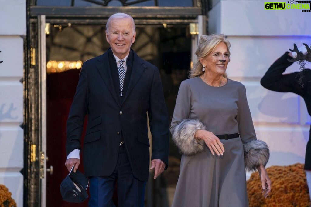 Joe Biden Instagram - Jill and I had a great time welcoming mermaids, wizards, superheroes, and more to the White House last night. Happy Halloween!