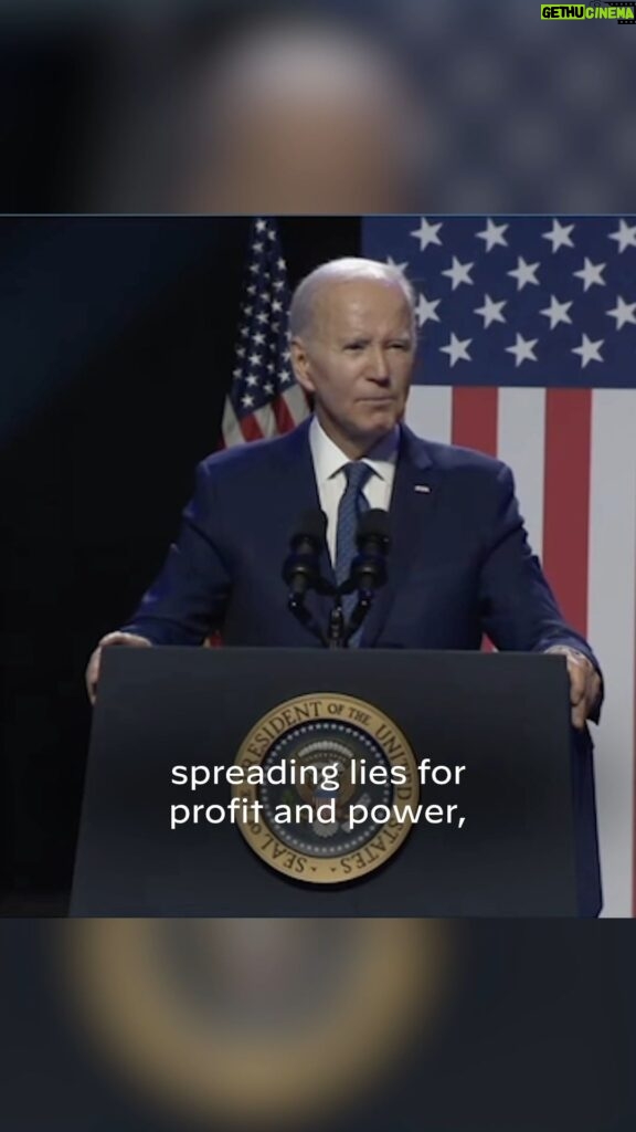 Joe Biden Instagram - MAGA Republicans attempting to abuse power and spread conspiracy theories are a threat to the character of our nation.