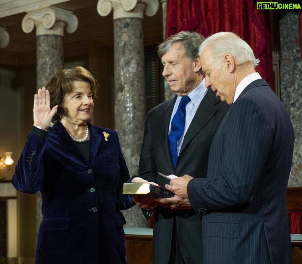 Joe Biden Instagram - Senator Dianne Feinstein was a pioneering American. Serving in the Senate together for more than 15 years, I had a front row seat to what Dianne was able to accomplish. Dianne was tough, sharp, always prepared, and never pulled a punch, but she was also a kind and loyal friend, and that’s what Jill and I will miss the most.