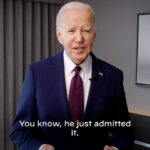 Joe Biden Instagram – They showed me the clip of Donald Trump admitting he sabotaged the bipartisan deal to secure the border.

He’s actively rooting against America every chance he gets.