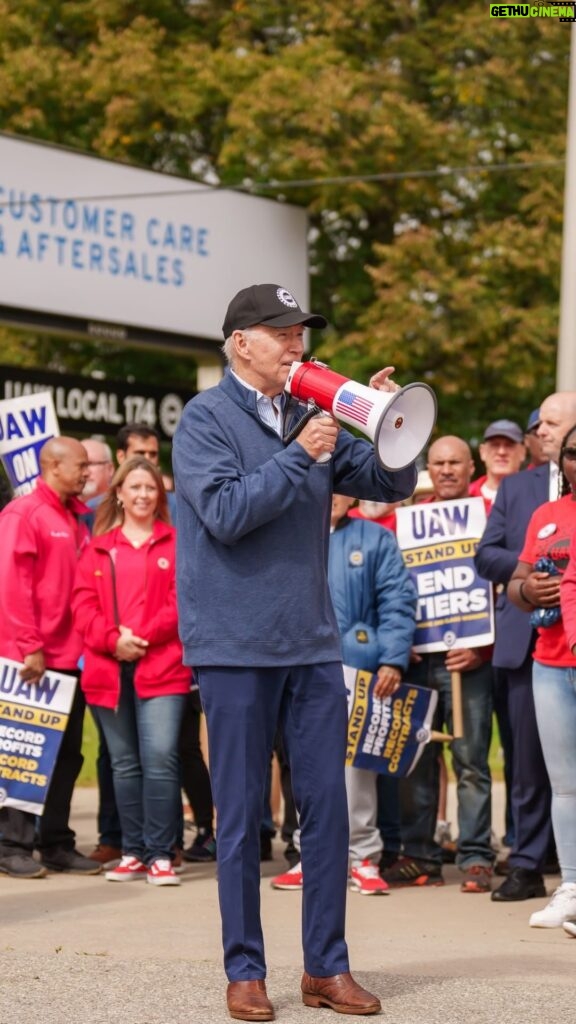 Joe Biden Instagram - The UAW makes sure the auto future of the world will be made in America.