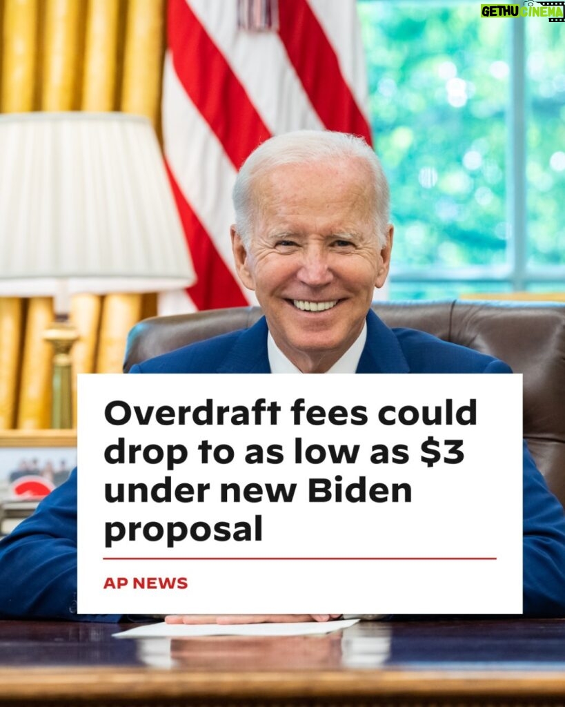 Joe Biden Instagram - Today, we took new actions to tackle hidden fees by proposing a rule that would end excessive overdraft fees. This proposal would cut the average overdraft fee by more than half, saving the typical American family that pays these fees $150 a year.