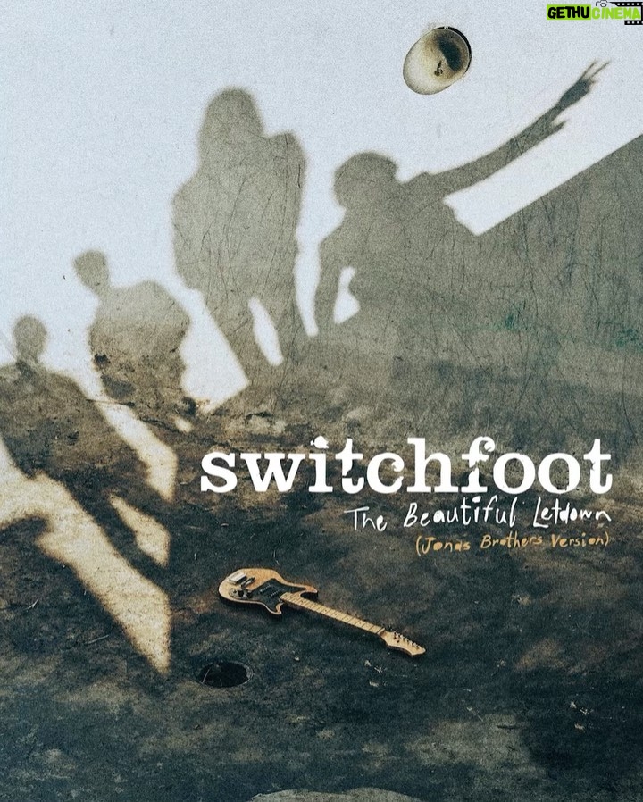 Joe Jonas Instagram - The Beautiful Letdown album inspired me to become a musician and songwriter. It is front to back one of my favorite albums of all time. As a kid, I would go to concerts to see Switchfoot with my brother Kevin in our Jean jackets… Singing every word out! The first song I ever performed live was Switchfoot’s song 24. Years later, I got to perform with Switchfoot on stage outside of a college football game at the Rose Bowl. And now to re-record a song that molded me as a young person and continues to be a reminder of how much their music has affected and continues to affect me every day. The world needs Switchfoot! 📸 @andybarron