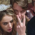 Joey King Instagram - For Valentine’s Day I thought I’d share this rager of a memory. August 19th 2023. Steven and I legally had to get married in the states before our September wedding in Mallorca. Obviously we wanted it to be a bit of a party. So we got some sickeningly hot outfits, gathered family (my mom made me a bouquet from the dollar store), hit up a place called Same Day Marriage in Los Angeles, and went bowling and partied. Happy Valentines Day you babes!!!