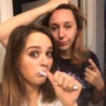 Joey King Instagram – Happy birthday Becca, I can’t imagine life without you, I want you to “load my fricken lard carcass into the mud.”…. 
#Nocoffinplease #justwetwetmud if you know…you know. IYKYK