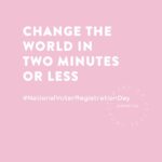 Joey King Instagram - WOOHOO ITS NATIONAL VOTER REGISTRATION DAY!!!!!!!! Are you registered? Get registered in under 2 min at the link in my bio #NationalVoterRegistrationDay