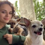 Joey King Instagram - I had to say goodbye to my little man today. Charlie was my goofy sidekick for 15 and a half years and I’m so thankful for it. I love you Charlie forever and ever. I’ll miss you and your warm cuddles always.