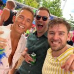 Johannes Nymark Instagram – Så Prider vi på @danskskuespillerforbund vogn🏳️‍🌈 Vink til os og råb hurra for mangfoldighed❤️ @copenhagenpride @jeppechristoffer @kimaceschjerlund