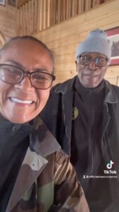 John Amos Instagram - A special moment with my daughter @officialshannonamos If you’re still blessed to have your Dad we challenge you to #DanceWithYourFather 💗