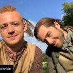 John Bell Instagram - ❤️ 508 w/ @rikrankin Team bonding weekend with Roger and Ian. @outlanderstarz #outlanderseason5