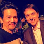 John Cho Instagram - This is me with @ralph_macchio. He plays Daniel LaRusso in a movie called Karate Kid, on which the show @cobrakaiseries is based. Season two is live now on @youtube.