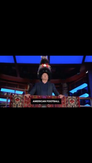 John Cleese Instagram - Enjoy today’s Big Leather Egg Fight, America! 🏈 #superbowl2024 #superbowllvii #americanfootball