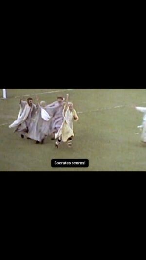 John Cleese Instagram - In case you missed the “Philosophers’ Football Match”