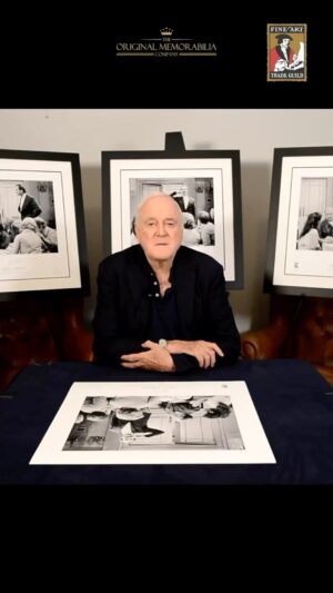 John Cleese Instagram - DON’T MENTION THE WAR! 🤫 Three very special never to be repeated #FawltyTowers limited editions of just 300 fine art prints are released today and I am delighted to have signed every one of them with the publishers, The Original Memorabilia Company. ✍️

More information here: www.originalmemorabilia.co.uk (You may also click the link in my profile.) 

#dontmentionthewar #fineartprints #limitededitionprints #basilfawlty #finearttradeguild