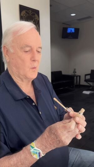 John Cleese Instagram - SHARING my daughter’s makeup. Let’s not tell her though. She is feral and known to attack! 👹 

We have a few more shows together, come on out!

Nov 12 - Peoria, IL
Nov 15 - Waukee, IA
Nov 16 - St.Louis, MO
Nov 17 - Springfield, IL
Nov 19 - Nashville, TN 

www.johncleeselive.com

#ustour #livecomedy #laughmore #daddaughter #facebeat #peoria #waukee #stlouismo #springfieldil #nashvilletennesse