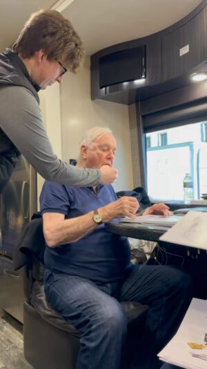 John Cleese Instagram - The best way to get me to do anything - form an assembly line and continuously feed me cheese. 

Bring me cheese on tour! 🧀🧀🧀

Nov 2 - Madison, WI
Nov 3 - Milwaukee, WI
Nov 4 - Louisville, KY
Nov 5 - Indianapolis, IN
Nov 9 - Kansas City, MO
Nov 10 - Davenport, IA
Nov 11 - Rockford, IL
Nov 12 - Peoria, IL
Nov 15 - Waukee, IA
Nov 16 - St.Louis, MO
Nov 17 - Springfield, IL
Nov 19 - Nashville, TN 

📸: Katharine Boyles
🎥: My captors 

#ustour #livecomedy #motivationiskey #cheeselovers #funnyreel #laughmore