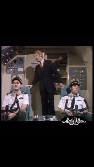 John Cleese Instagram - “Flying round the world sitting on a toilet!” 😂

Repost @montypythonofficial 

#MontyPython #FlyingCircus #Planes #JohnCleese #TerryJones #GrahamChapman #Comedy