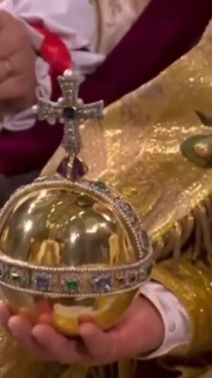 John Cleese Instagram - The Holy Hand Grenade! 

#charlesiii #coronation #montypythonandtheholygrail #holyhandgrenade #coronation2023 #kingcharlesiii